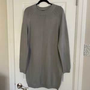 Slouchy sweater dress